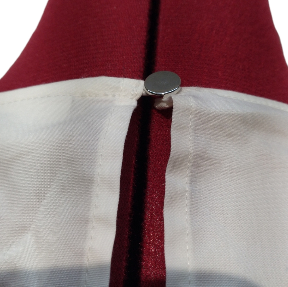 NY & Co. New Puff Sleeve White Poplin Wrap Dress Small - Picture 9 of 12
